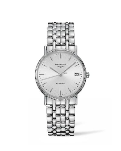 Longines Presence L4.821.4.72.6 Silver 34.50 mm Automatic