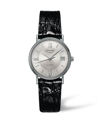 Longines Presence L4.821.4.75.2 Silver 34.50 mm Automatic