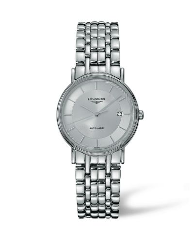 Longines Presence L4.821.4.78.6 Grey 34.50 mm Automatic