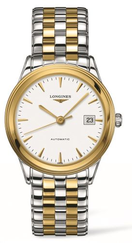 Longines Flagship L4.874.3.22.7 White 38.50 mm Automatic