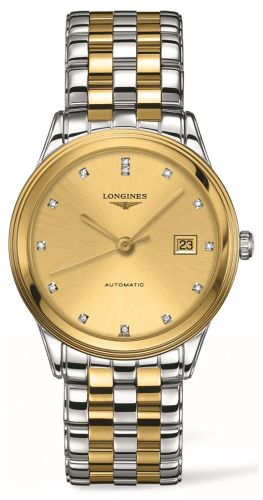 Longines Flagship L4.874.3.37.7 Champagne 38.50 mm Automatic