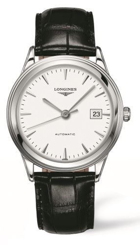 Longines Flagship L4.874.4.12.2 White 38.50 mm Automatic