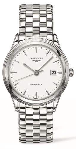 Longines Flagship L4.874.4.12.6 White 38.50 mm Automatic