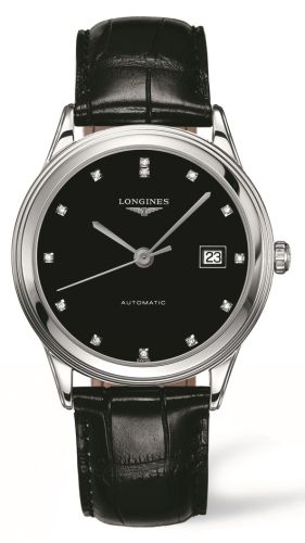Longines Flagship L4.874.4.57.2 Black 38.50 mm Automatic