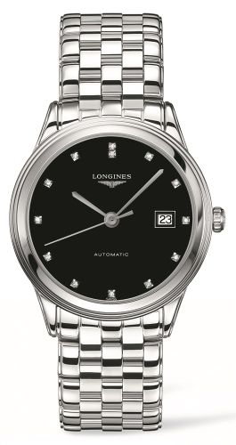 Longines Flagship L4.874.4.57.6 Black 38.50 mm Automatic