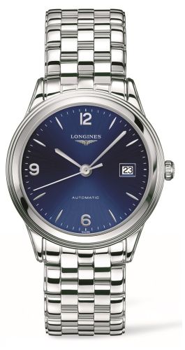 Longines Flagship L4.874.4.96.6 Blue 38.50 mm Automatic