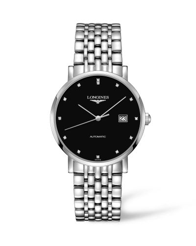Longines Elegant L4.910.4.57.6 Black 39.00 mm Automatic