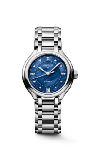 Longines PrimaLuna L8.124.4.97.6 Blue 34.00 mm Automatic