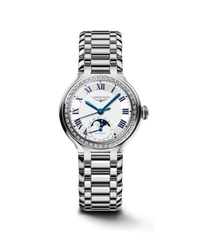 Longines PrimaLuna L8.126.0.71.6 Silver 34.00 mm Automatic
