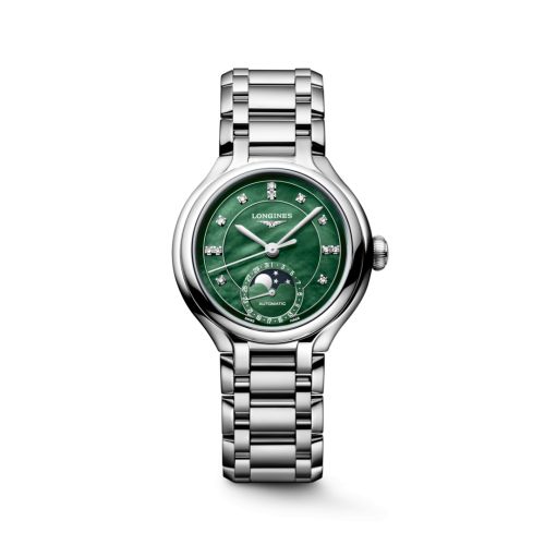 Longines PrimaLuna L8.126.4.07.6 Green 34.00 mm Automatic