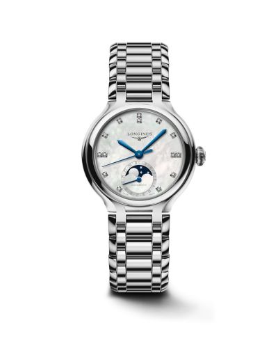 Longines PrimaLuna L8.126.4.87.6 White 34.00 mm Automatic