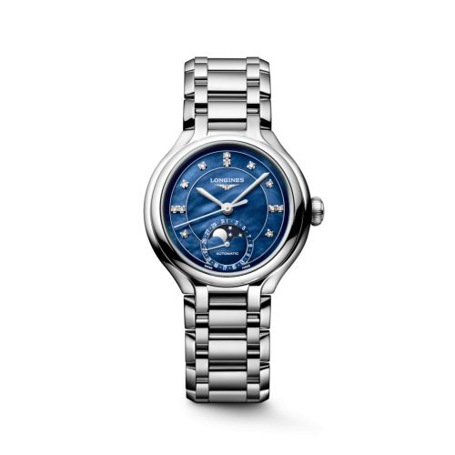 Longines PrimaLuna L8.126.4.97.6 Blue 34.00 mm Automatic