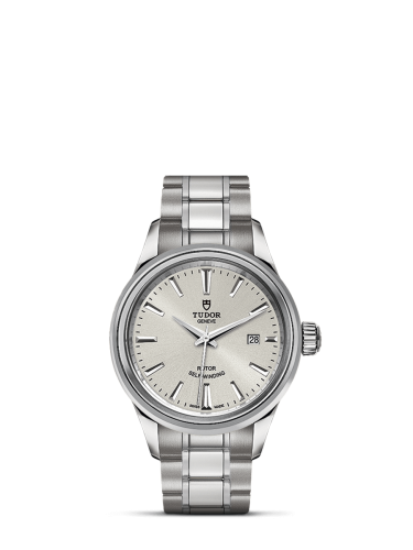 Tudor Style 12100-0001 Silver 28.00 mm Automatic