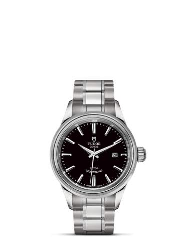 Tudor Style 12100-0002 Black 28.00 mm Automatic