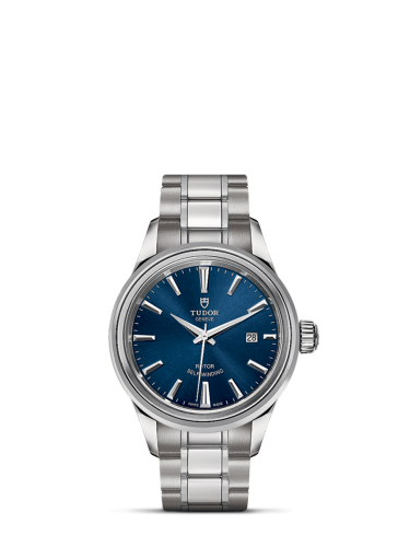 Tudor Style 12100-0009 Blue 28.00 mm Automatic