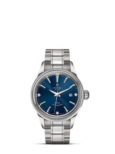 Tudor Style 12100-0013 Blue 28.00 mm Automatic