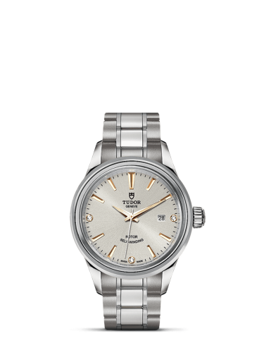 Tudor Style 12100-0019 Silver 28.00 mm Automatic