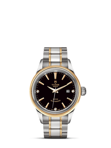 Tudor Style 12103-0006 Black 28.00 mm Automatic