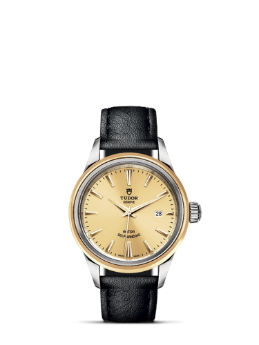 Tudor Style 12103-0007 Champagne 28.00 mm Automatic