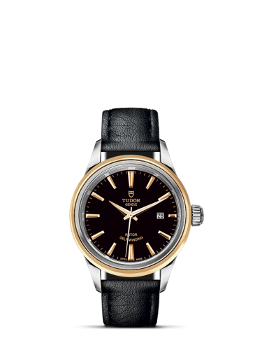 Tudor Style 12103-0009 Black 28.00 mm Automatic