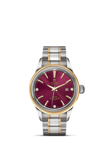 Tudor Style 12103-0015 Purple 28.00 mm Automatic