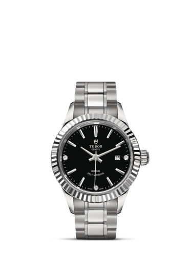 Tudor Style 12110-0009 Black 28.00 mm Automatic