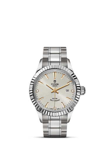 Tudor Style 12110-0011 Silver 28.00 mm Automatic