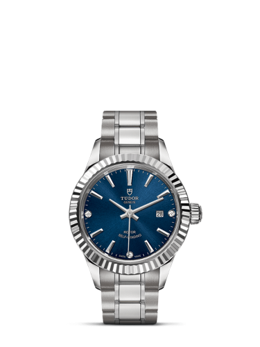Tudor Style 12110-0017 Blue 28.00 mm Automatic