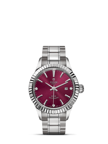 Tudor Style 12110-0019 Purple 28.00 mm Automatic
