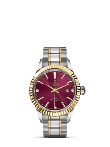 Tudor Style 12113-0015 Purple 28.00 mm Automatic