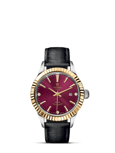 Tudor Style 12113-0026 Purple 28.00 mm Automatic