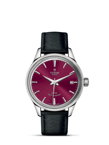 Tudor Style 12300-0011 Purple 34.00 mm Automatic