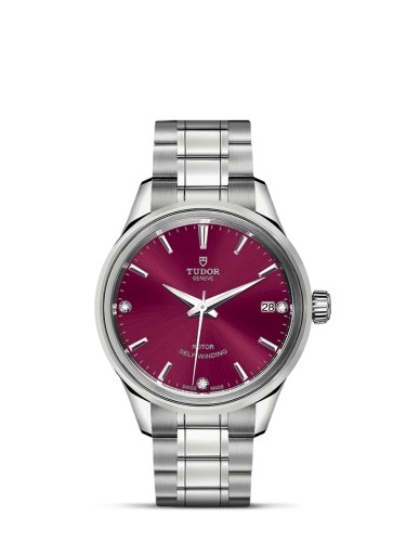 Tudor Style 12300-0014 Purple 34.00 mm Automatic
