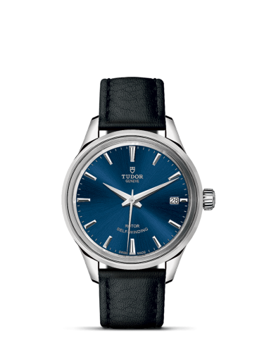 Tudor Style 12300-0016 Blue 34.00 mm Automatic