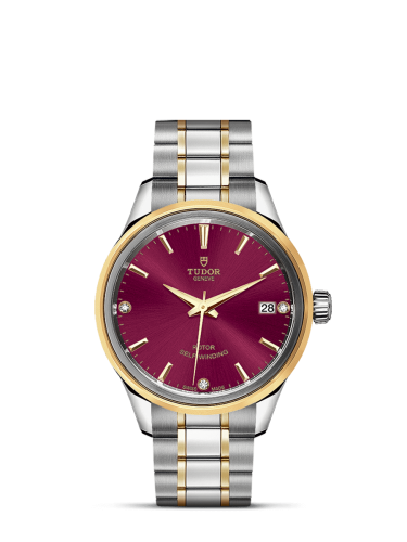 Tudor Style 12303-0015 Purple 34.00 mm Automatic