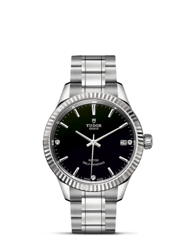 Tudor Style 12310-0009 Black 34.00 mm Automatic