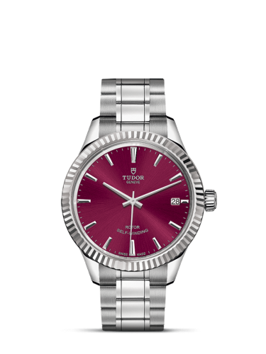 Tudor Style 12310-0015 Purple 34.00 mm Automatic