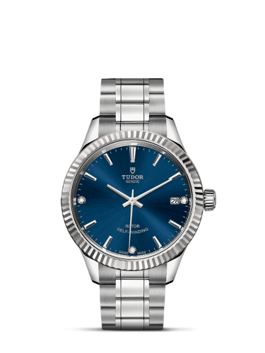 Tudor Style 12310-0017 Blue 34.00 mm Automatic