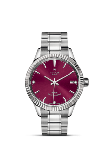 Tudor Style 12310-0019 Purple 34.00 mm Automatic
