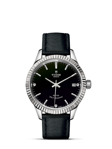 Tudor Style 12310-0025 Black 34.00 mm Automatic