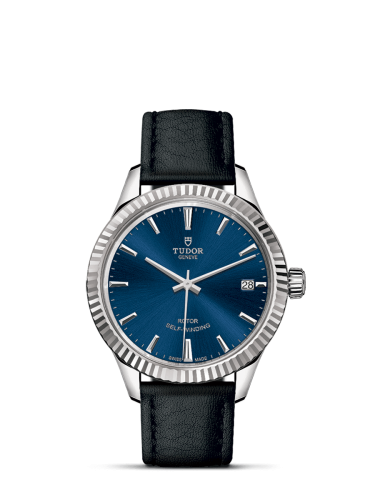 Tudor Style 12310-0027 Blue 34.00 mm Automatic