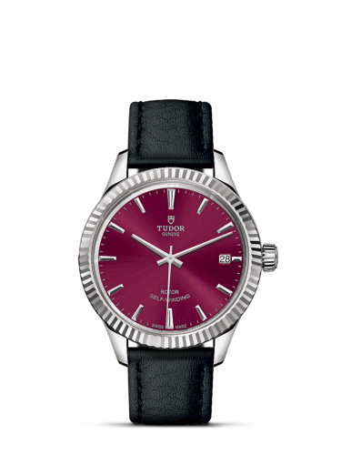 Tudor Style 12310-0028 Purple 34.00 mm Automatic