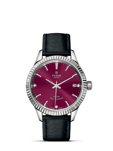 Tudor Style 12310-0030 Purple 34.00 mm Automatic
