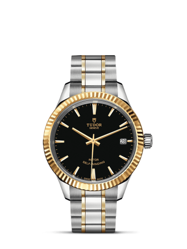 Tudor Style 12313-0005 Black 34.00 mm Automatic