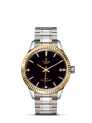Tudor Style 12313-0011 Black 34.00 mm Automatic