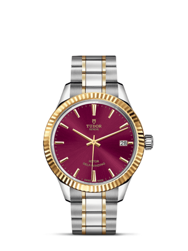 Tudor Style 12313-0013 Purple 34.00 mm Automatic
