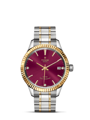 Tudor Style 12313-0015 Purple 34.00 mm Automatic