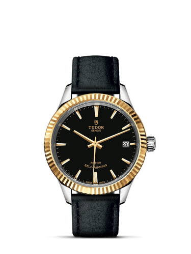 Tudor Style 12313-0019 Black 34.00 mm Automatic