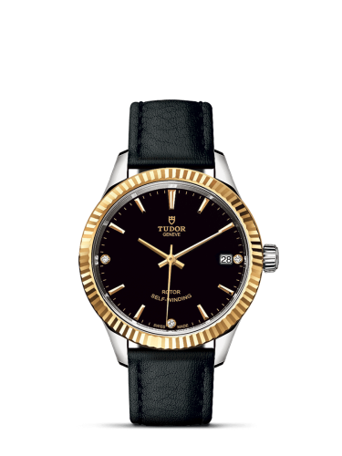 Tudor Style 12313-0022 Black 34.00 mm Automatic