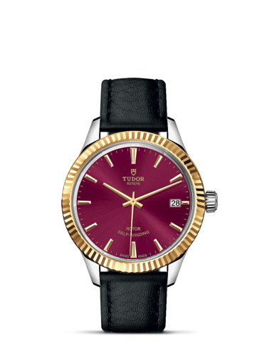 Tudor Style 12313-0023 Purple 34.00 mm Automatic